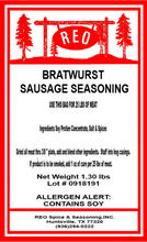 Load image into Gallery viewer, Bratwurst Sausage Seasoning