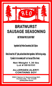 Bratwurst Sausage Seasoning