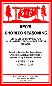 Chorizo Sausage Seasoning