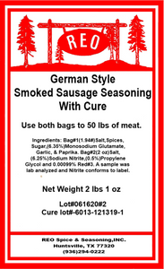 German Sausage Seasoning