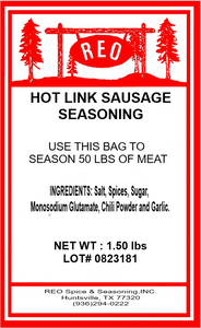 Hot Link Sausage Seasoning
