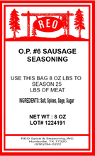 Load image into Gallery viewer, OP #6 Sausage Seasoning
