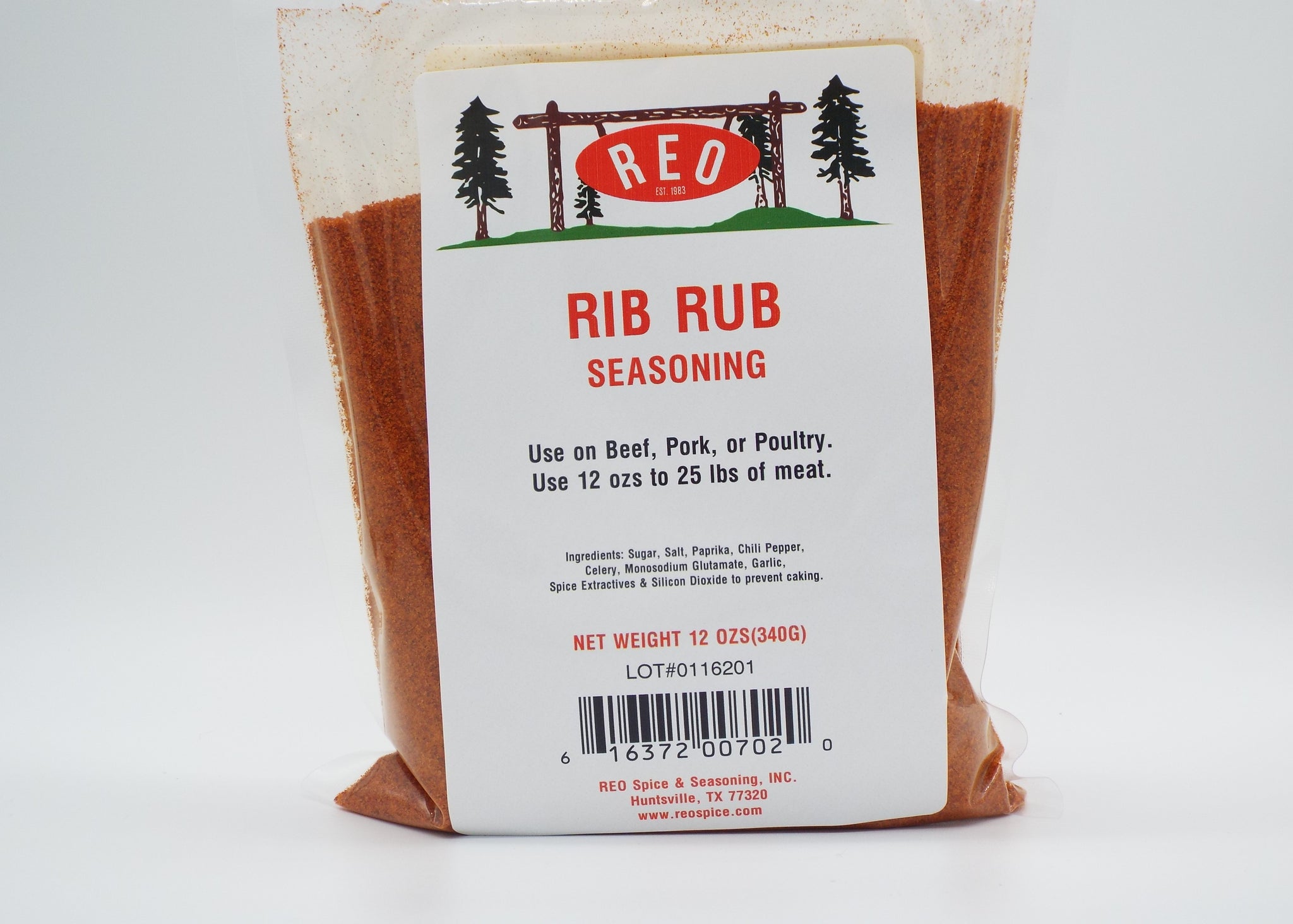 Rib Rub Seasoning – REO Spice & Seasoning, INC.