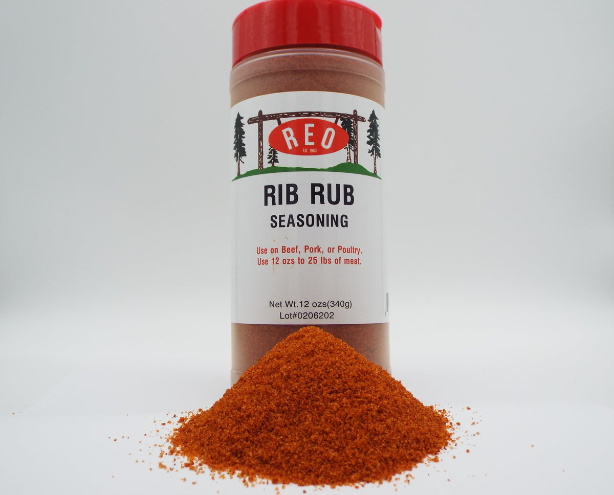 Rib Rub Seasoning – REO Spice & Seasoning, INC.
